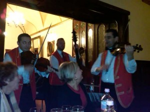 Budapest1Amazing journeys celebrates 10 years with a special Hungarian dinner complete with Gypsy violinists!